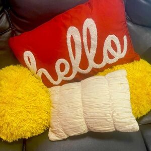 Throw pillows